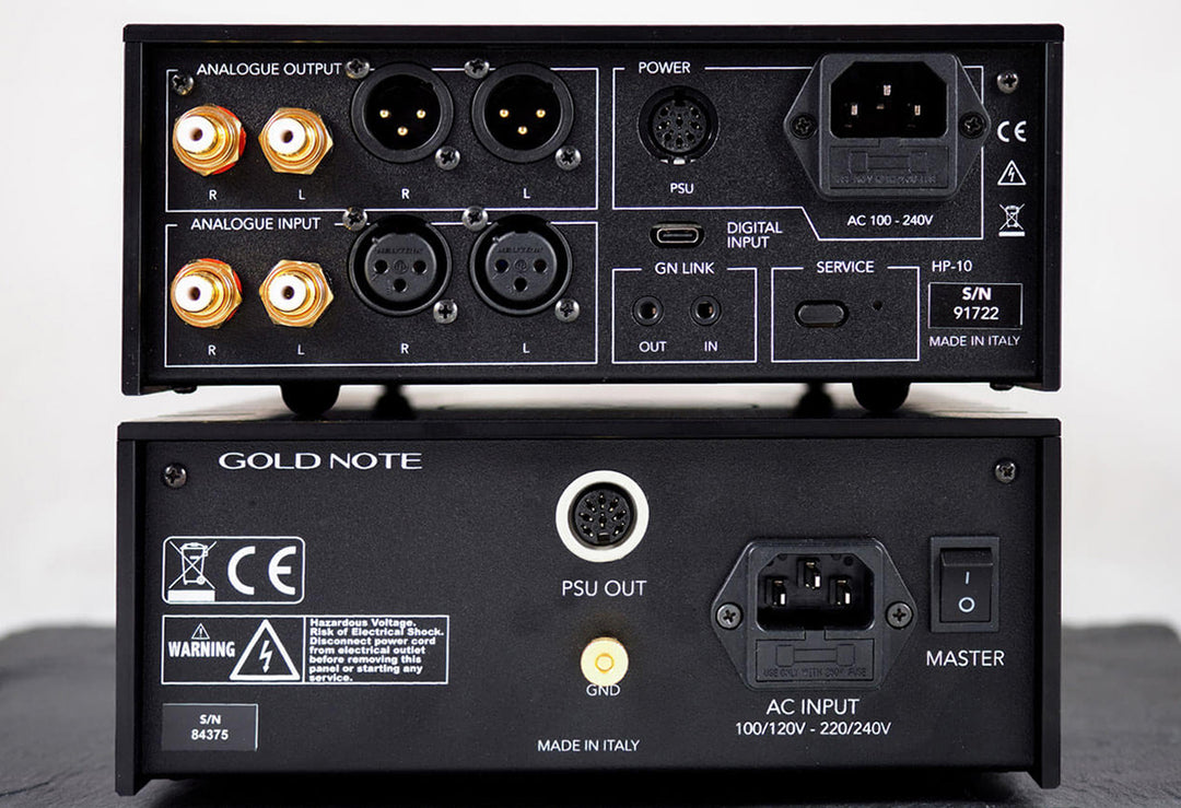 Gold Note HP-10 Deluxe Headphone Amplifier and DAC All in One