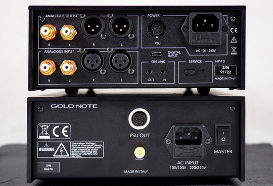 Gold Note HP-10 Deluxe Headphone Amplifier and DAC All in One