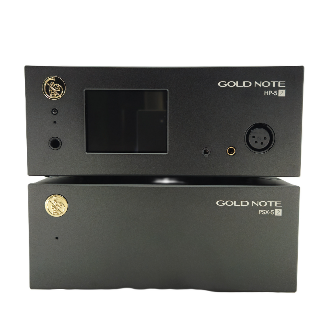 NEW! Gold Note HP-5.2 Headphone Amplifier DAC All in One with PSX-5.2 Power Supply