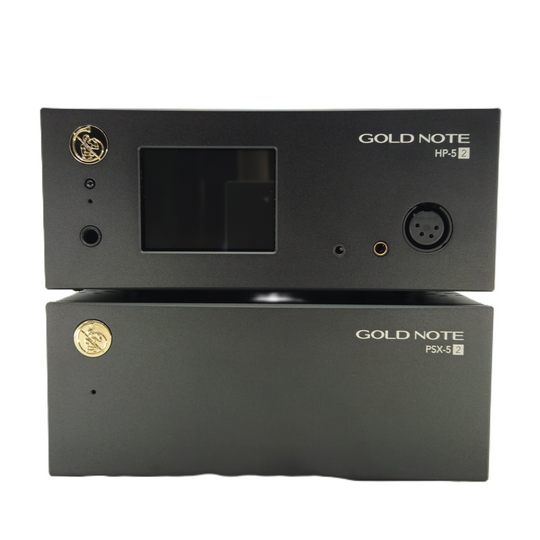 NEW! Gold Note HP-5.2 Headphone Amplifier DAC All in One with PSX-5.2 Power Supply
