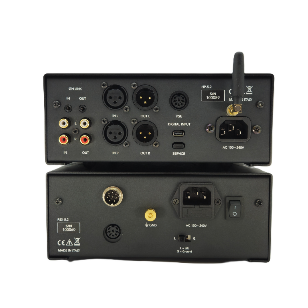 NEW! Gold Note HP-5.2 Headphone Amplifier DAC All in One with PSX-5.2 Power Supply
