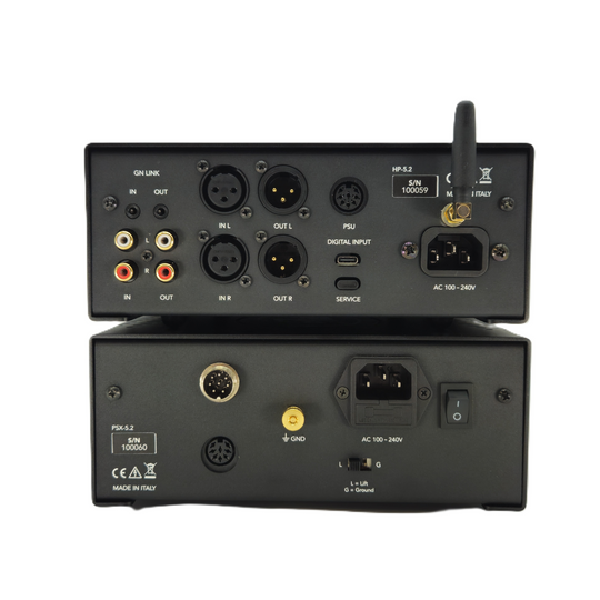 NEW! Gold Note HP-5.2 Headphone Amplifier DAC All in One with PSX-5.2 Power Supply
