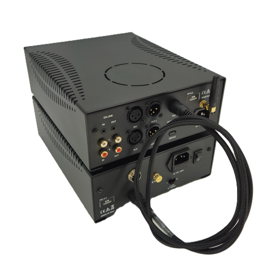 NEW! Gold Note HP-5.2 Headphone Amplifier DAC All in One with PSX-5.2 Power Supply