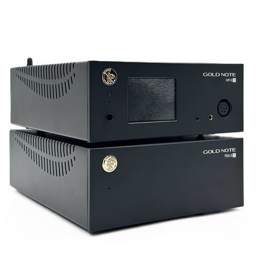 NEW! Gold Note HP-5.2 Headphone Amplifier DAC All in One with PSX-5.2 EVO Power Supply