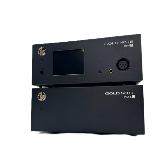 NEW! Gold Note HP-5.2 Headphone Amplifier DAC All in One with PSX-5.2 EVO Power Supply