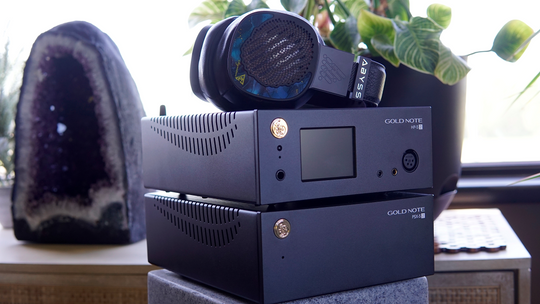 NEW! Gold Note HP-5.2 Headphone Amplifier DAC All in One with PSX-5.2 EVO Power Supply