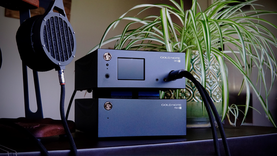 NEW! Gold Note HP-5.2 Headphone Amplifier DAC All in One with PSX-5.2 EVO Power Supply