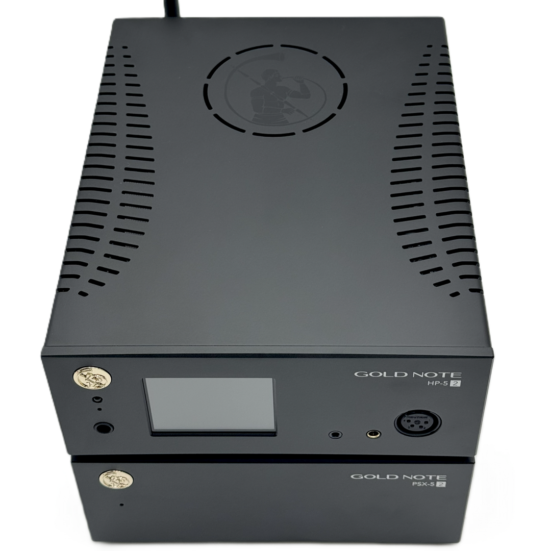 NEW! Gold Note HP-5.2 Headphone Amplifier DAC All in One with PSX-5.2 EVO Power Supply