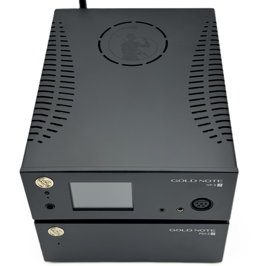 NEW! Gold Note HP-5.2 Headphone Amplifier DAC All in One with PSX-5.2 EVO Power Supply