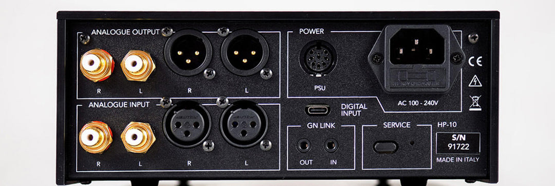 Gold Note HP-10 Deluxe Headphone Amplifier and DAC All in One