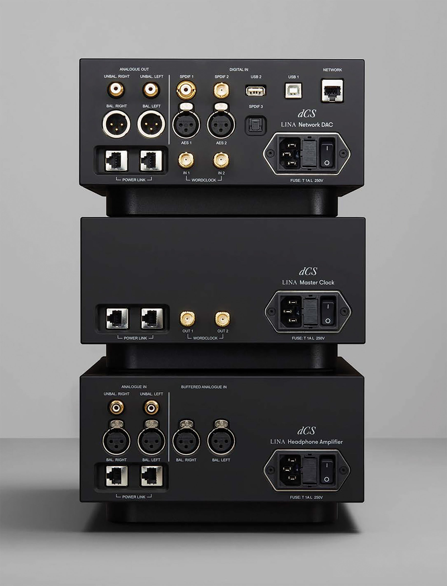 dCS LINA Reference Headphone Amplifier Network DAC Master Clock System