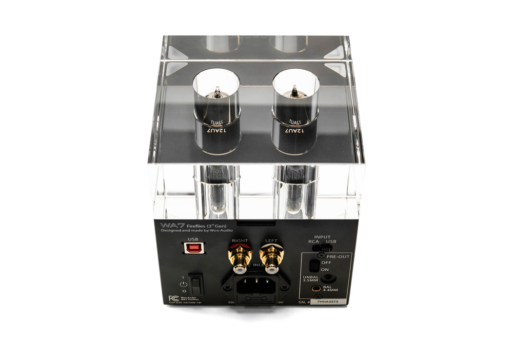 Woo Audio WA7 Fireflies (3rd generation) Balanced Headphone Amplifier DAC